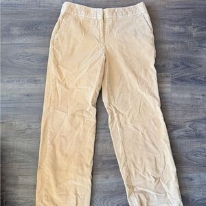 Talbots Cream Corduroy Trousers